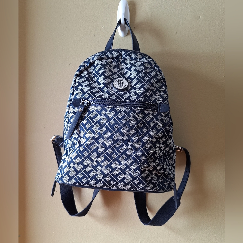 Tommy Hilfiger Navy Blue Backpack